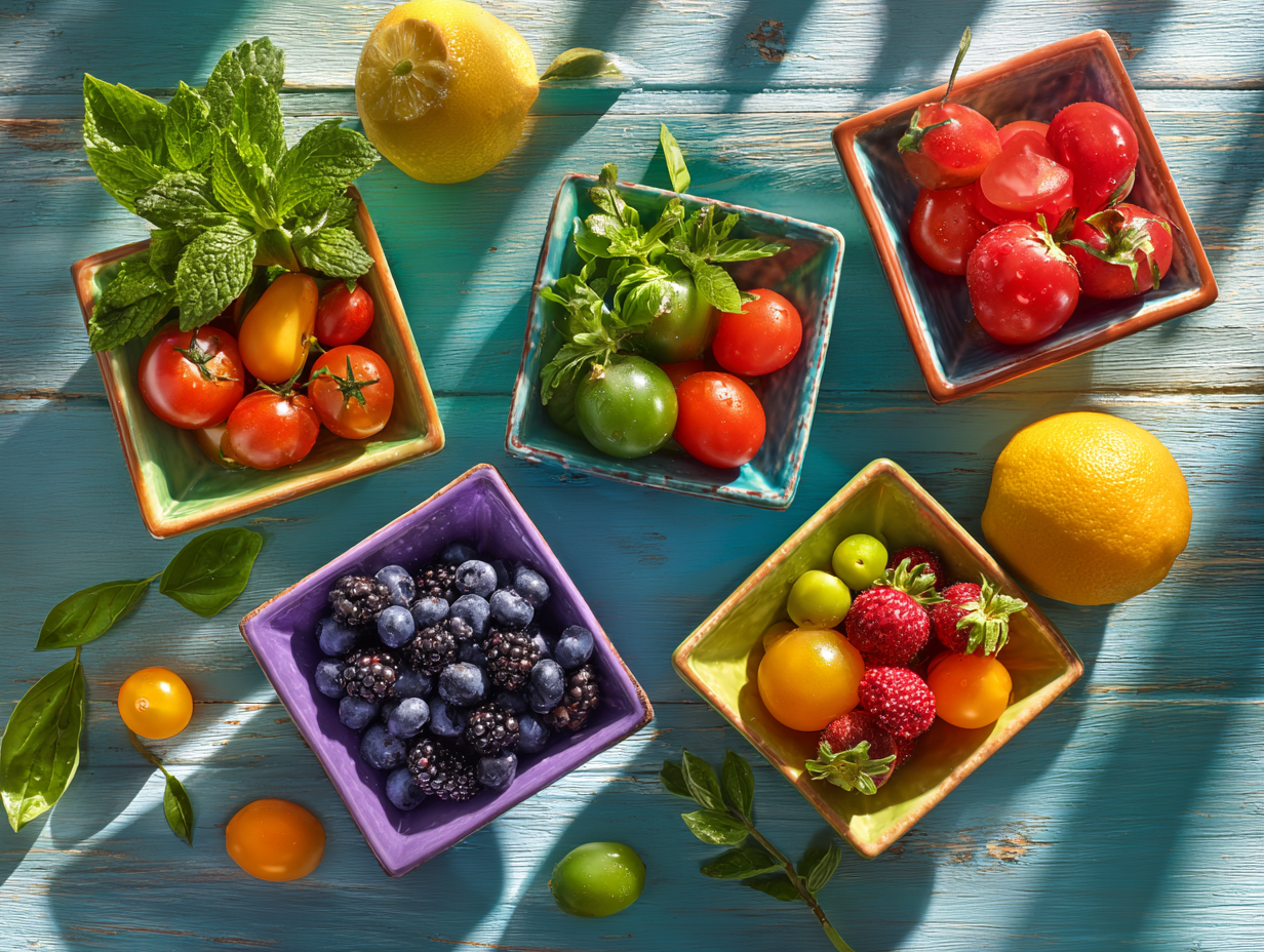 Egészséges ételt főző család a konyhában